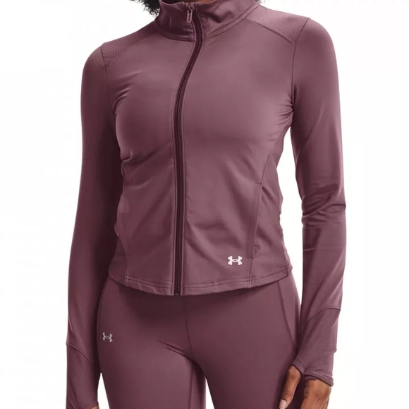 Under Armour Jackets & Blazers - Under Armour Women's Purple Full-Zip Jacket